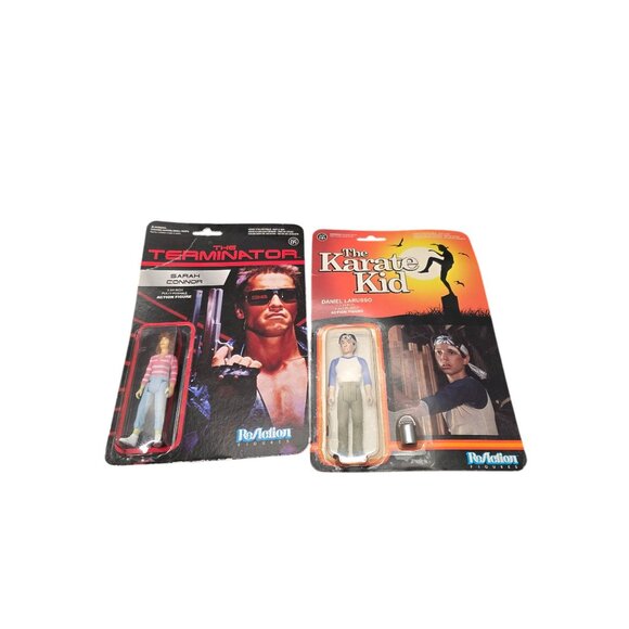 Funko Terminator & Daniel Larusso ReAction Action Figure New - Picture 8 of 9